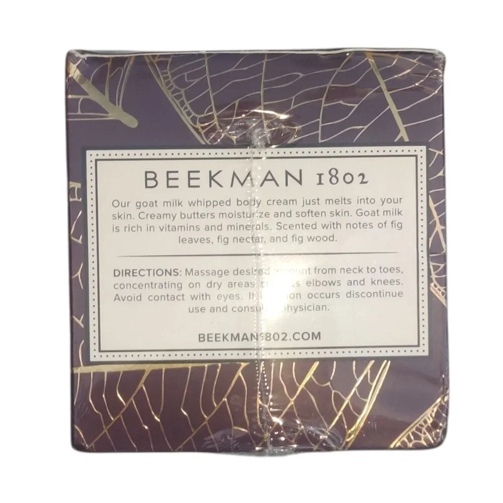 Beekman 1802 Fig Leaf Whipped Body Cream